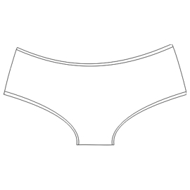 Fashion sewing patterns for LADIES Underwear Underwear 2825